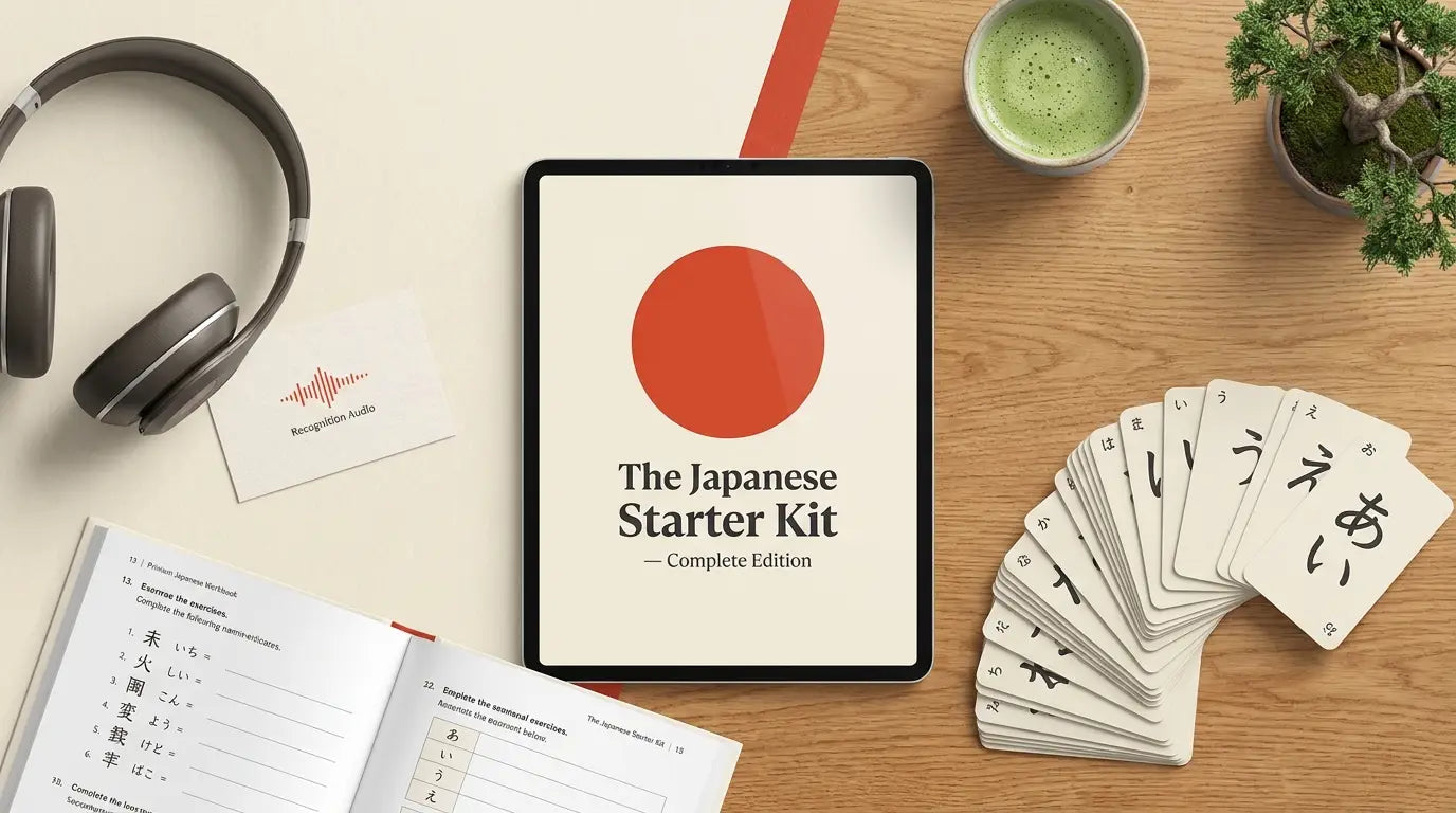 What's inside the Complete Edition — ebook, audio, workbook, flashcards